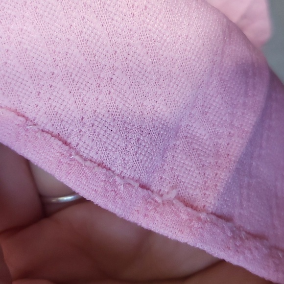 Vintage 60s pink barbie pleated drop waist dress size small/medium - Picture 11 of 14